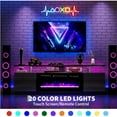 thumbnail image 3 of Yesurprise 70" Modern Fireplace TV Stand with 36" Electric Fireplace Heater, 12 Flame Colors, LED Lighting & Storage Cabinets, 3 of 8