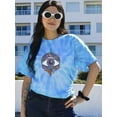 thumbnail image 2 of Mystic Eye Symbol Tie Dye Cyclone Women -Image by Shutterstock, Female Small, 2 of 4