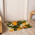 thumbnail image 6 of Tangerine Polyester Non-Slip Office Chair Mat Bath Rugs Floor Rugs Machine Washable, 6 of 6