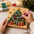 thumbnail image 6 of DIY Christmas 3D Pearl Diamond Painting Art Kit, 3D Diamond Dot Painting Set, Relaxing Handmade Project for Adults, Teens and Kids, Perfect DIY Gift f, 6 of 7