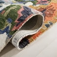 thumbnail image 5 of SAFAVIEH Blossom Ewart Floral Area Rug, Ivory/Blue, 6' x 6' Round, 5 of 8