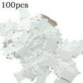 thumbnail image 1 of BUYISI Efficient And Practical Plastic Bobbins Spool Thread Card Set Of 100 Organize Your Embroidery Floss With Ease White-100Pcs, 1 of 5