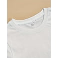 thumbnail image 3 of I'M THE BIRTHDAY GIRL Print Tee, Girls' Casual & Comfy Crew Neck Short Sleeve Cotton T-shirt For Spring & Summer, Girls' Clothes For Outdoor Activities, 3 of 6