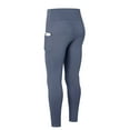 thumbnail image 1 of Bigersell Women's High Waist Pants Full Length Pants Ladies High Waist Sports Pants Yoga Fitness Skin-friendly Nude Double-sided Hip-lifting Sports Trousers Ladies' Low Pro Pants, 1 of 3