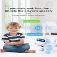 thumbnail image 3 of QIPOPIQ Remote Control Robot Dog Toy, Programmable Interactive & Smart Dancing Robots for Kids 5 and up, RC Stunt Toy Dog with Sound LED Eyes, Electronic Pets Toys Robotic Dogs for Kids Gifts, 3 of 9