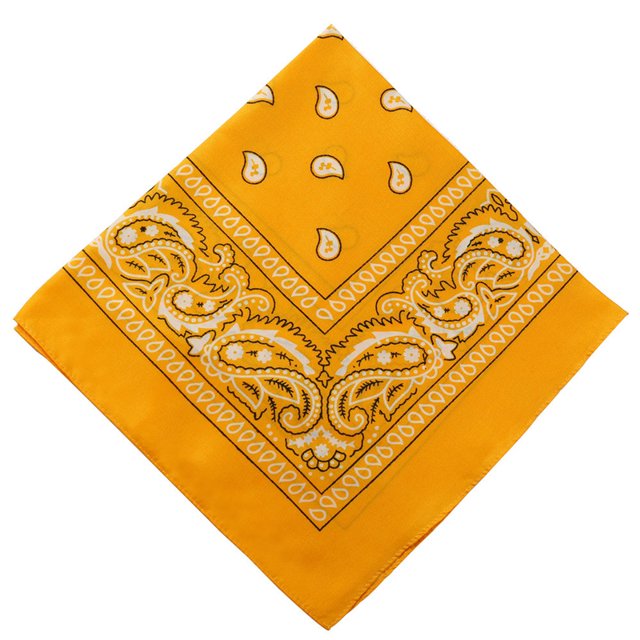 17KM-Pañuelo cuadrado Punk para niña y niña, Bandanas bohemias para la cabeza, accesorios para el cabello