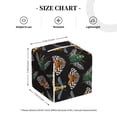 thumbnail image 4 of Rocae Wasp Cockchafer Butterfly for High-grade Leather Tissue Box,Office Tissue Box,Tissue Box Cover Square 5.2×5.2×5.2, 4 of 7