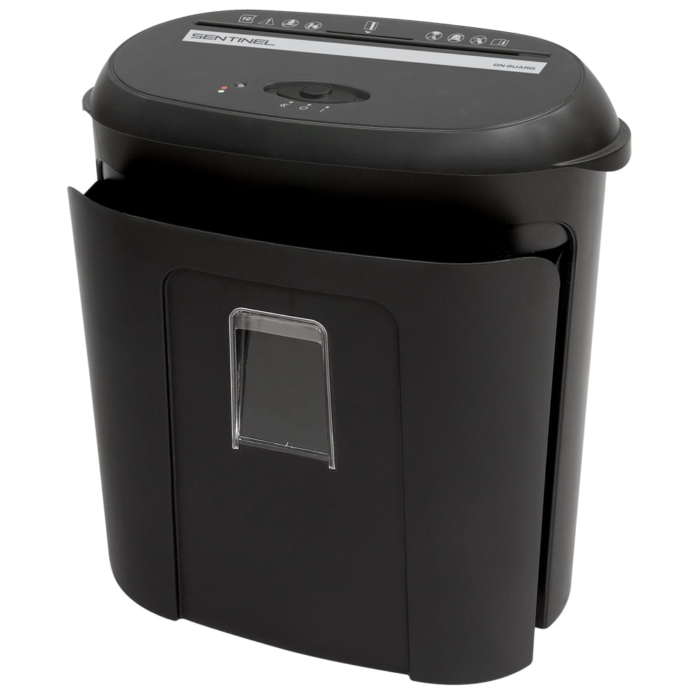 Sentinel FM100P 10 Sheet Microcut Paper Shredder with Pullout Bin