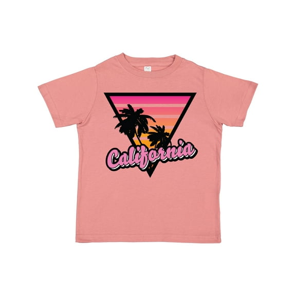 Inktastic California with Triangle and Palm Trees Boys or Girls Toddler T-Shirt