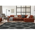 thumbnail image 2 of Linon Home Décor Claremont Area Rug Collection, Gray and Gray, 8' x 10'2", 2 of 6
