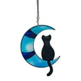 thumbnail image 2 of YAOMOBB Hanging Panda Pendant Contrast Color Moon Pendant Chain Exquisite Decoration for Car Interior, 2 of 7