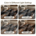 thumbnail image 7 of ODIKA 3'x5' Washable Accent Rug Pet Friendly, Non-Shedding Mat Modern Brushstroke Art With Asymmetric Color Block Accents Abstract Flowing for Bedside, Nursery Room, 7 of 7