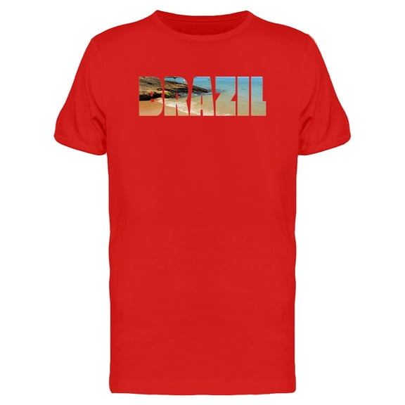 Brazil Lovers Cool Quote Tee Men's -Image by Shutterstock