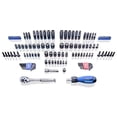 thumbnail image 2 of Kobalt 118-Piece Standard SAE and Metric Combination Polished Chrome Mechanics Tool Set, 2 of 8