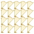 thumbnail image 2 of Mini Harpe Instrument Doré 30 Pcs 2.8x1.9x0.6in, 2 of 8