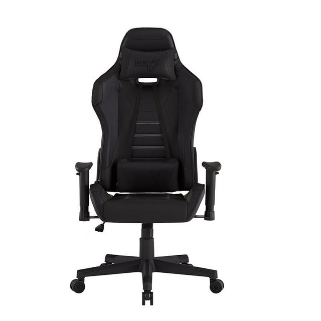 Chaise de Jeu en Similicuir Joi Living Posh Noir