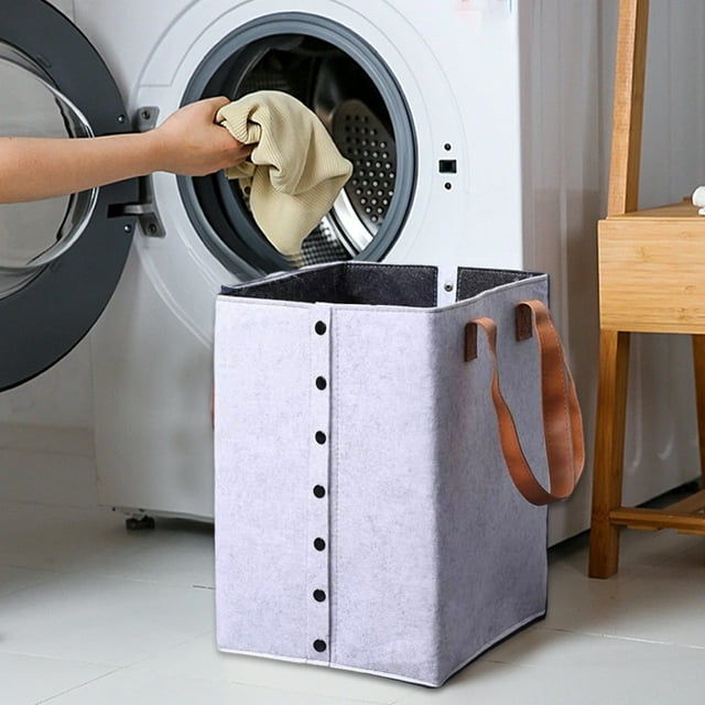 Kcavykas Clearance Sales Home Storage Organiser Laundry Baskets Laundry Bag Foldable Laundry Hamper Folding Storage Basket Portable Laundry Basket Sundries toy Storage Basket Clothes