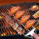 thumbnail image 3 of 3-vägs Grillspett, 3-uddiga Grillspett i Rostfritt Stål, Metall Grillspett Halvautomatisk Grillgaffel Med Tryckstång, 3 of 5