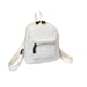 thumbnail image 4 of Bonita mochila de estudiante, pequeña, moderna y funcional para el día a día de las mujeres. Blanco, 4 of 9
