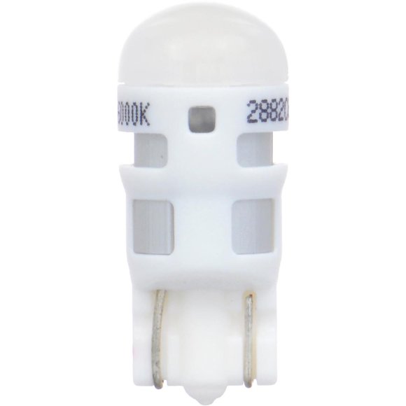 Sylvania Silverstar Ampoule de Marqueur de Toit - DEL 194LED.BP ZEVO; 194 DEL; Blanc; Simple