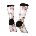 thumbnail image 3 of Goofa Dachshund Dog Puppy Printed Men's Crew Socks, Soft Durable Breathable Moisture-Wicking with Odor Control Cotton socks, 3 of 9