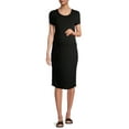 thumbnail image 5 of Maternity Time and Tru Side Ruched Dress, 5 of 6
