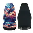 thumbnail image 5 of Pzuqiu Eagle American Flag Car Seat Cover Warm Soft Car Seat Cover Protector Front Seats Easy to Install Anti-Slip Auto Seats Protector Interior Accessories Fit for Cars Sedan SUV, 5 of 7