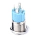 thumbnail image 4 of Interruptor de botón impermeable de Metal de acero inoxidable para coche de 12V y 16mm Zulema  Interruptor de botón pulsador de 16 mm, 4 of 7