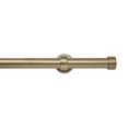thumbnail image 1 of Tailor & Taylor 1 Inch Decorative Curtain Rod with Metal End Cap Finials, 48 inches Width Windows Rod with Y Style Bracket for Living Room, Kitchen and Windows, 1 of 2