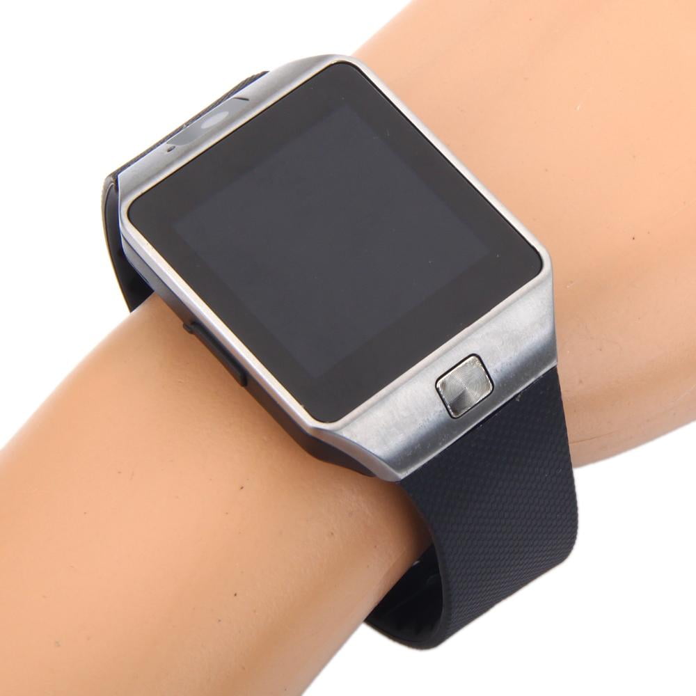 Relogio de pulso smart watch android preto dz 09