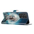 thumbnail image 5 of Wallet Case for Samsung Galaxy A53 5G with Colorful Painting Pattern Luxury PU Leather Magnetic Flip Folio Cover, Soft Silicone Shockproof Card Slots Holder Kickstand Protective Case,Wolf, 5 of 8