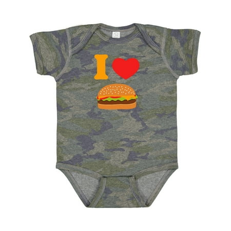 

Inktastic I Love Cheeseburgers Gift Baby Boy or Baby Girl Bodysuit