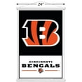 thumbnail image 2 of NFL Cincinnati Bengals - Logo 21 Wall Poster with Magnetic Frame, 22.375" x 34", 2 of 4