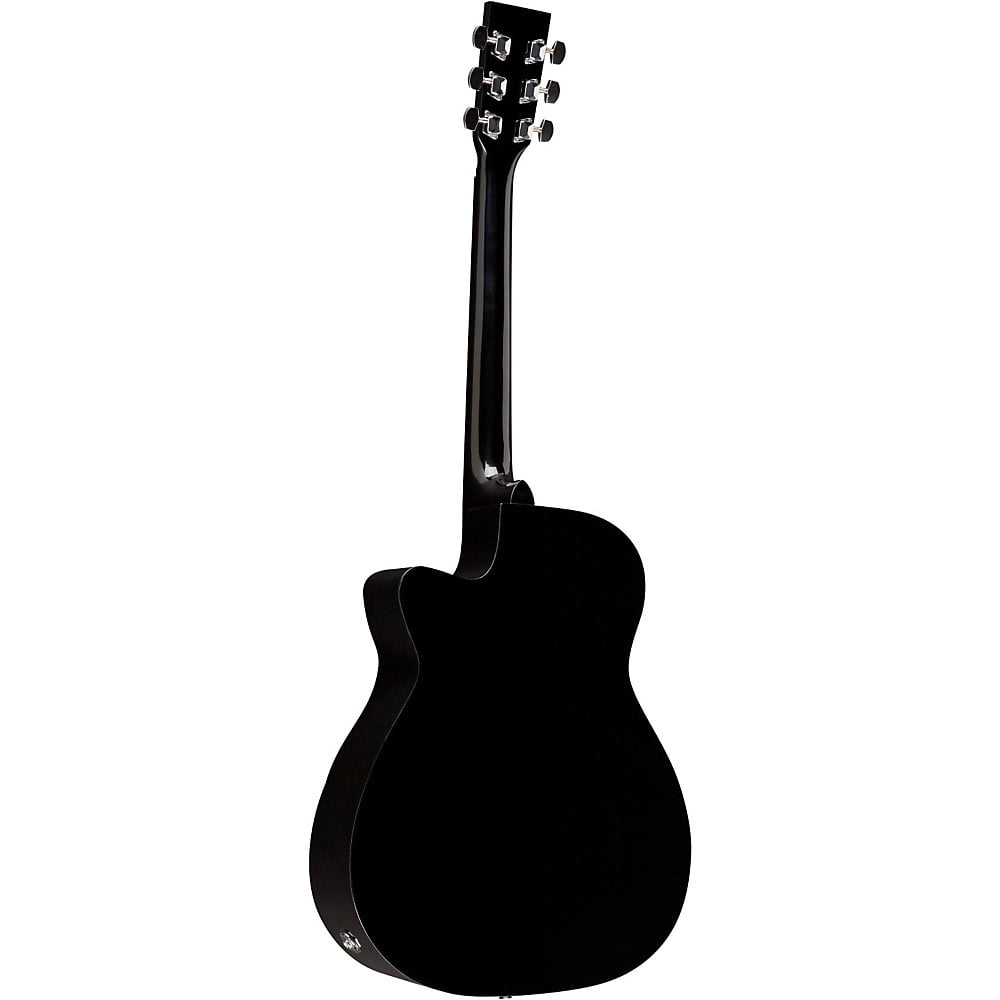 Rogue RA-090 Concert Cutaway Acoustic-Electric Guitar Black