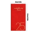 thumbnail image 2 of sruoe A5 Thick Notepad, Journal Notebook, Leather Journals Notebook, Spiral Trip Planner Note Book, Portable Notepad, Peper Book for Student Holiday Gifts, Paper, 2 of 5