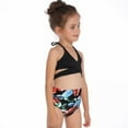 thumbnail image 4 of Mother Daughter Swimsuit Family Matching Girls Swimwear Women Bikini Bathing Suit Set, 4 of 7