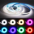 thumbnail image 2 of LED Strip Light 5V 12V 24V COB LED Strip High Density Flexible Dimmable LED Tape Red/Yellow/Green/Pink/Blue/Cold Blue/Warm White, 2 of 7
