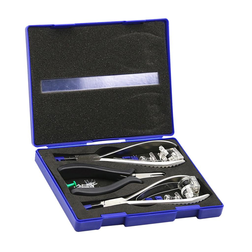 EHJRE Stainless Steel Pliers Multipurpose Jewelry Pliers Diy Craft Pliers Eyeglass Clamp