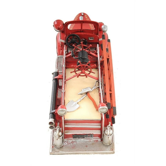 c1938 Ford Red Fire Engine Sculpture