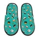 thumbnail image 1 of Fotbe Sushi Pantuflas Peludas para Mujer con Estampado, Zapatillas de Peluche, Zapatos de Invierno para Casa, Uso Interior y Exterior-Medium, 1 of 8