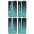 thumbnail image 2 of Batería 9V Kratos Power 6F22 Ultra Alcalina Paquete de 4, 2 of 5