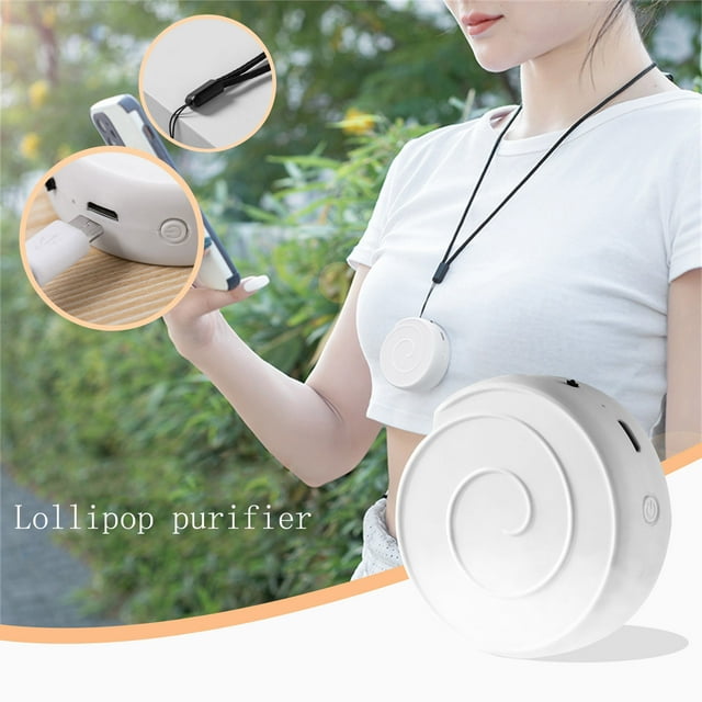 Limited Time Qaailabf Neck-type Negative PM2.5 Rremoval Portable Purifier