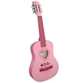 thumbnail image 1 of Acoustic Guitar , Pink, 1 of 4