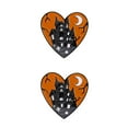 thumbnail image 2 of Guardoinrt Unique And Festive Ambiance Punk Halloween Enamel Pin Brooch For Halloween Parties With Multiple castle 2Set, 2 of 6