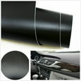 thumbnail image 1 of 3D Black Leather Texture Piece Car Interior Decoration Vinyl Film Wrap Sticker -, 1 of 2