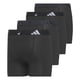 thumbnail image 3 of Calzoncillos tipo bóxer de microfibra para niños, corte atlético, paquete de 4 unidades de adidas, 3 of 4