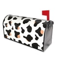 thumbnail image 2 of Mailbox Sleeve Reusable Waterproof Arc Opening With Soft Magnetic Strip Easy To Install Uv Protection 21x18 In Simple Cow Print Pattern1_1, 2 of 8