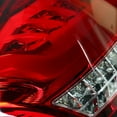thumbnail image 6 of Spec-D Tuning Chrome Red LED Bar Tail Lights Compatible with 2003-2007 Cadillac CTS, Left + Right Pair Assembly, 6 of 7
