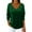 2# Green, variant on Huankd Velvet Tops for Women Long Sleeve V Neck Loose Fit Casual Dressy Blouses Fall Winter 2025 Soft Velour Shirts Green XL