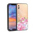 thumbnail image 1 of Compatible with iPhone X Phone Case, Floral-Flowers-Cute82 Case Men Women, Flexible Silicone Shockproof Case for iPhone X, 1 of 1